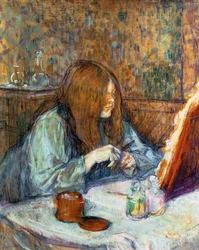 Madame Poupoule bei ihrer Toilette, 1898